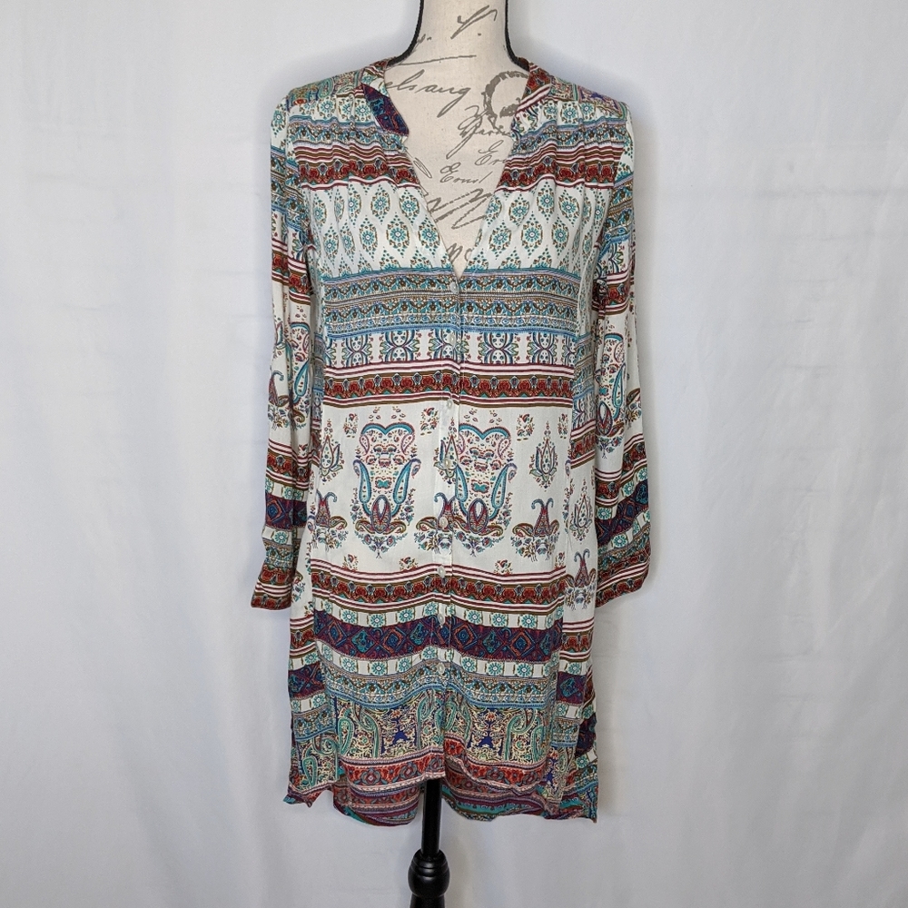 EUC Chelsea & Violet long sleeved shirt dress